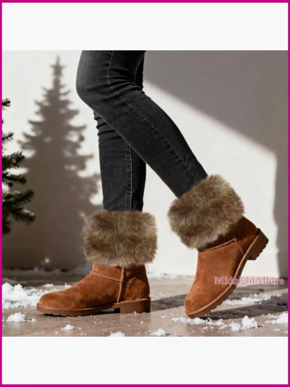 Faux Fur Arm Warmers for Women Party Costume Accessory
